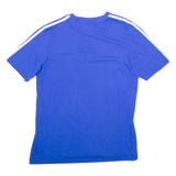 ADIDAS Mens T-Shirt Blue S