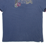 PIERRE CARDIN Mens Polo Shirt Blue L