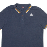KAPPA Mens Polo Shirt Grey M
