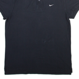 NIKE Mens Polo Shirt Black L