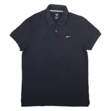 NIKE Mens Polo Shirt Black L
