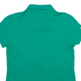 LACOSTE Womens Polo Shirt Green XS