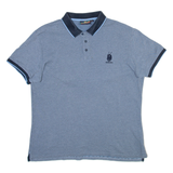 BENDORFF Mens Polo Shirt Blue L