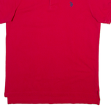 U.S. POLO ASSN Mens Polo Shirt Red S