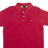 QUIKSILVER Mens Polo Shirt Red M