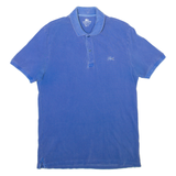 LACOSTE Mens Polo Shirt Blue M