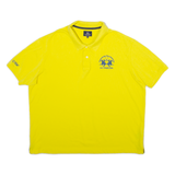 LA MARTINA Mens Polo Shirt Yellow 3XL