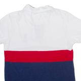 U.S. POLO ASSN Womens Polo Shirt White Colourblock S