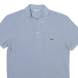 LACOSTE Mens Polo Shirt Blue XS