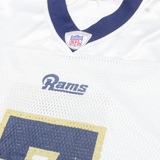 REEBOK NFL Los Angeles Rams Mens Jersey White USA V-Neck L