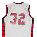 WILSON Tri-County Mens Jersey White Sleeveless USA V-Neck 2XL