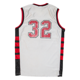 WILSON Tri-County Mens Jersey White Sleeveless USA V-Neck 2XL