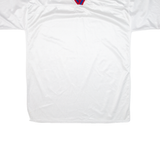 REEBOK Mens Jersey White USA V-Neck L
