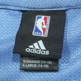 ADIDAS NBA Denver Nuggets Anthony Boys Jersey Blue Sleeveless USA V-Neck 14-15Y