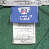 REEBOK NFL New York Jets Revis Mens Jersey Green USA V-Neck S