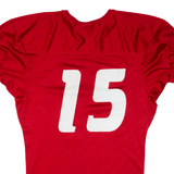 RAWLINGS Mens Jersey Red USA V-Neck Nylon M