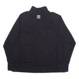 NAUTICA Mens Sweatshirt Black 1/4 Zip L