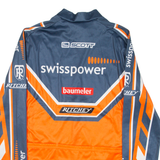 CUORE Cycling Full-Zip Mens Jersey Blue Long Sleeve M