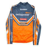 CUORE Cycling Full-Zip Mens Jersey Blue Long Sleeve M