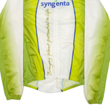 TEXNER Cycling Full-Zip Mens Jersey Green Long Sleeve M