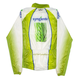 TEXNER Cycling Full-Zip Mens Jersey Green Long Sleeve M