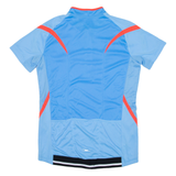 CRANE Cycling Womens Jersey Blue 1/2 Zip M