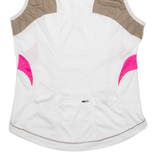 CRAFT Cycling Girls Jersey White Sleeveless 1/4 Zip L