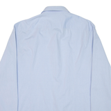 HUGO BOSS Slim Fit Mens Plain Shirt Blue Long Sleeve L