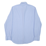 TOMMY HILFIGER Fitted Mens Shirt Blue Check Long Sleeve M