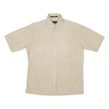 GANT Mens Plain Shirt Brown M