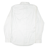 TOMMY HILFIGER Slim Fit Mens Plain Shirt White Long Sleeve L