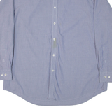 TOMMY HILFIGER Mens Shirt Blue Striped Long Sleeve XL