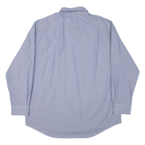 TOMMY HILFIGER Mens Shirt Blue Striped Long Sleeve XL