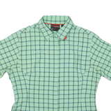MAMMUT Womens Shirt Green Check L