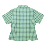 MAMMUT Womens Shirt Green Check L