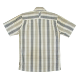 COLUMBIA Mens Shirt Grey Striped M
