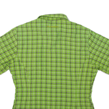 MAMMUT Womens Shirt Green Check S