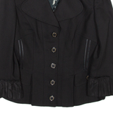 D&G Womens Blazer Jacket Black Wool XS