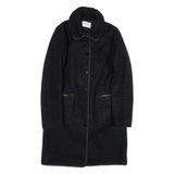 SANDRO Womens Jacket Blue Wool S