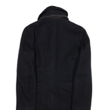 SANDRO Womens Jacket Blue Wool S