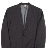 BURBERRY Mens Blazer Jacket Green Wool 90s M