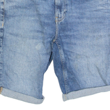 CALVIN KLEIN JEANS Mens Denim Shorts Blue Slim S W28