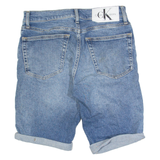 CALVIN KLEIN JEANS Mens Denim Shorts Blue Slim S W28