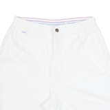 LEE Womens Denim Shorts White S W28