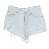 LEVI'S Extreme Short Womens Denim Shorts Blue S W26