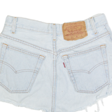 LEVI'S Extreme Short Womens Denim Shorts Blue S W26