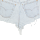 LEVI'S Extreme Short Womens Denim Shorts Blue S W26