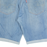LEVI'S 504 Cut Off Mens Denim Shorts Blue M W32