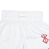 FUDOSHIN Boxing Mens Sports Shorts White Relaxed S W26
