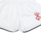 FUDOSHIN Boxing Mens Sports Shorts White Relaxed S W26